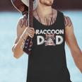 Raccoon Dad Men's Tank Top | Fun Father's Day Gift