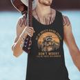 Raccoon Hiking Society Men's Tank Top | Vintage Outdoor Adventure