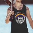Raccoon LGBTQ Pride Tank Top | Be Gay Do Crime Rainbow Humor