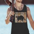 Raccoon Lover Chemistry Tank Top - Fun Periodic Table Design