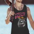 Raccoon Men's Tank Top - Strawberry Jam Theme