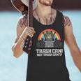 Raccoon vs Street Cat Unisex Tank Top | Fun Animal Design