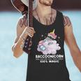 Raccoonicorn Men's Tank Top - Fun Raccoon Unicorn Theme for Animal Lovers