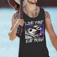 Street Cats & Raccoon Enthusiasts Men’s Tank – Live Wild Cotton Blend