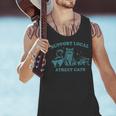 Support Local Wildlife Tank Top - Vintage Raccoon, Opossum & Skunk