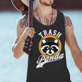 Trash Panda Raccoon Tank Top | Modern Cartoon Style | Men's Casual Wear