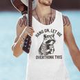 Sarcastic Raccoon Men's Tank Top - Fun Thoughtful Attitude