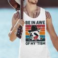Vintage Raccoon Autism Awareness Men's Tank Top | Unique Design