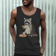 Alien UFO Raccoon Men's Tank Top - Fun & Unique Outer Space Style