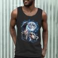 Animal Meme Tank Top - Opossum, Raccoon, Skunk Design for Men