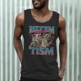 Autistic Raccoon Meme Tank Top for Men - Funny Autism Tee