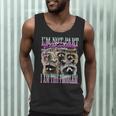 I'm Not Part Of The Problem Raccoon Meme Bootleg Men Tank Top