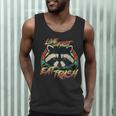 Live Fast Eat Trash Retro Trash Panda Raccoon Men Tank Top