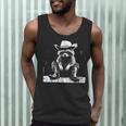 Raccoon Cowboy Western Tank Top - Fun for Adults & Kids