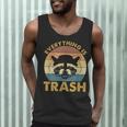 Raccoon Enthusiast Tank Top - Vintage Style, Eco-Friendly for Men