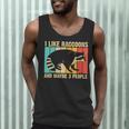 Raccoon Lover Introvert Tank Top for Men & Women