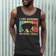 Raccoon Lover Tank Top - Introvert Style for Men & Women