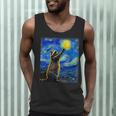 Raccoon Lover Tank Top - Van Gogh Starry Night Inspired Art