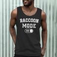 Raccoon Mode On Men's Tank Top | Fun Trash Panda Animal Shirt