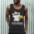 Racoonicorn Trash Panda Raccoon With Unicorn Horn Men Tank Top