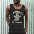So I Can Eat Garbage Raccoon Trash Panda Workout Gym Men Tank Top