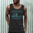 Support Local Wildlife Tank Top - Vintage Raccoon, Opossum & Skunk