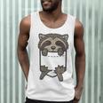 Not My Trash Not My Dumpster Sarcastic Raccoon Men Tank Top