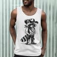 Raccoon Western Tank Top - Cowboy & Cowgirl Theme for Men & Women