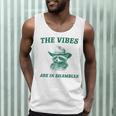Sarcastic Raccoon Cowboy Men’s Tank Top – Humorous Wild West Vibes