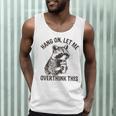 Sarcastic Raccoon Men's Tank Top - Fun Thoughtful Attitude
