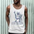 Stay Trashy Raccoon Halloween Tank Top for Men
