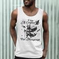 Trendy Raccoon Men's Tank Top - Fun Grey Small Cotton Blend
