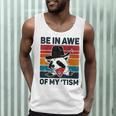 Vintage Raccoon Autism Awareness Men's Tank Top | Unique Design