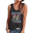 Autism Awareness Raccoon Meme Flowy Tank for Unisex - Fun and Relatable