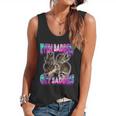 Even Baddies Get Saddies Raccoon Oddly Specific Meme Flowy Tank