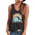 Groovy Raccoon Flowy Tank - Light of Mine Dumpster Fire Fun