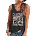 I'm Not Part Of The Problem Raccoon Meme Bootleg Flowy Tank
