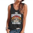 Raccoon Lover Flowy Tank - Vintage Retro Design for Unisex