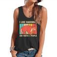Raccoon For Men Women Raccoon Lover Introvert Flowy Tank