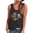 Raccoon & Opossum Pizza Lovers Tank - Unisex Casual | Fun Street Cats Theme