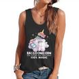Raccoonicorn Tank Top - Flowy Style for Raccoon Lovers