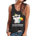 Racoonicorn Trash Panda Raccoon With Unicorn Horn Flowy Tank