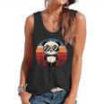 Retro Panda In Sunglasses BBQ Pool Party Panda Flowy Tank