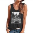 Sasquatch Bigfoot & Raccoon Selfie Flowy Tank | Funny Unisex Top
