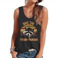Save The Trash Pandas Raccoon Shirt Raccoon Animal T-Shirt Flowy Tank