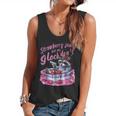 Strawberry Jams Raccoon Flowy Tank - Fun & Trendy Design