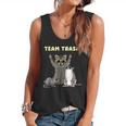 Team Trash Opossum Raccoon Rat Animals Garbage Gang Short Sleeve Flowy Tank