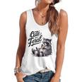 Cute Panda Raccoon Costume Flowy Tank for Halloween Festivities