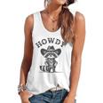 Howdy Cowboy Raccoon Flowy Tank for Men & Women - Fun Animal Design
