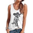 Racoon Cowboy Graphic Tank Top - Unisex Flowy Meme Style